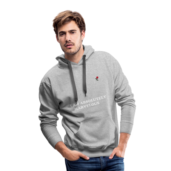 Men’s Premium Hoodie - heather gray