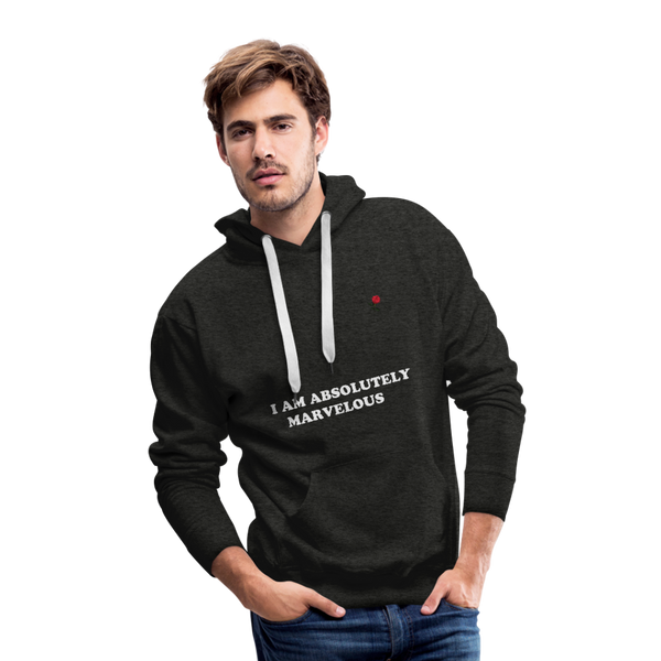 Men’s Premium Hoodie - charcoal gray