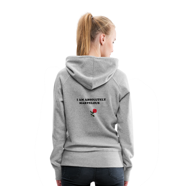 Women’s Premium Hoodie - heather gray