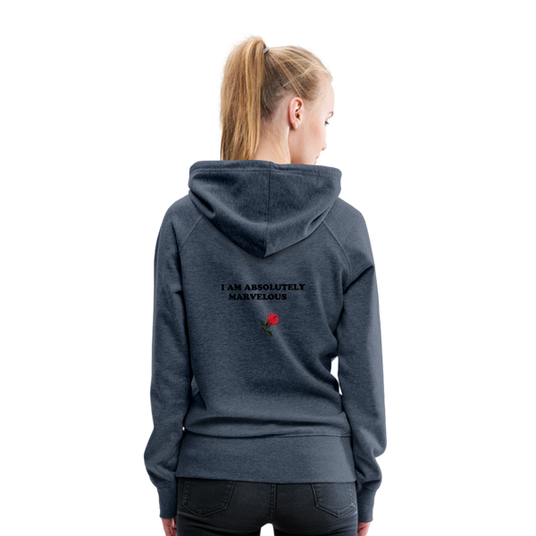 Women’s Premium Hoodie - heather denim