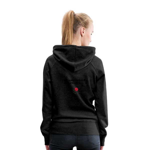 Women’s Premium Hoodie - charcoal gray