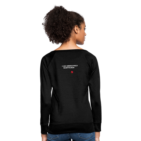 Women’s Crewneck Sweatshirt - black