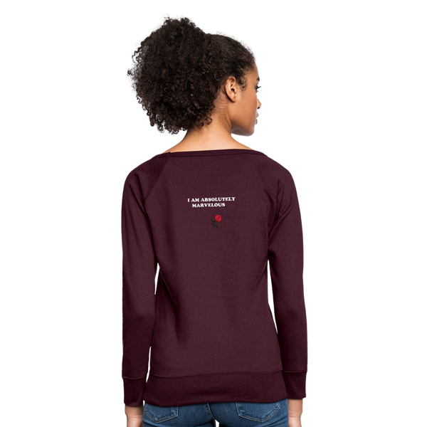 Women’s Crewneck Sweatshirt - plum