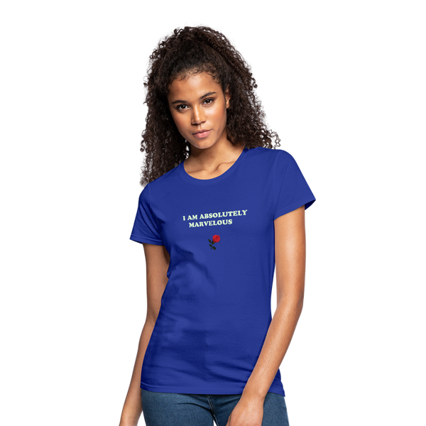 Women's Jersey T-Shirt - royal blue