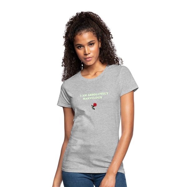 Women's Jersey T-Shirt - heather gray