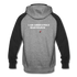 Colorblock Hoodie - heather gray/black