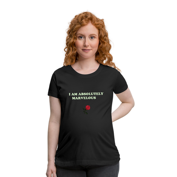 Women’s Maternity T-Shirt - black