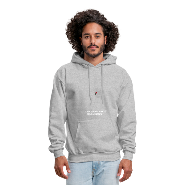 Men's Hoodie - heather gray