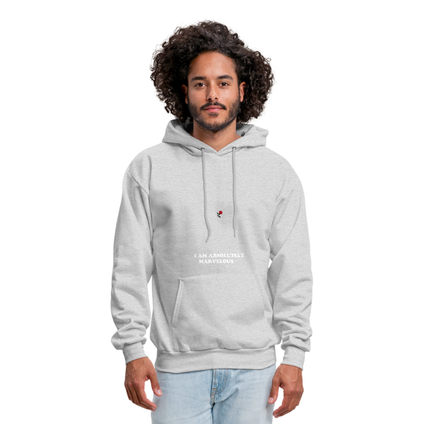 Men's Hoodie - ash 