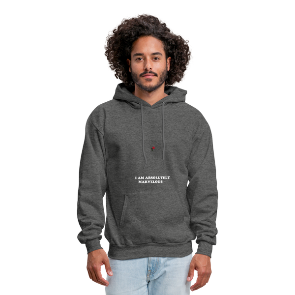 Men's Hoodie - charcoal gray