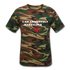 Unisex Camouflage T-Shirt - green camouflage