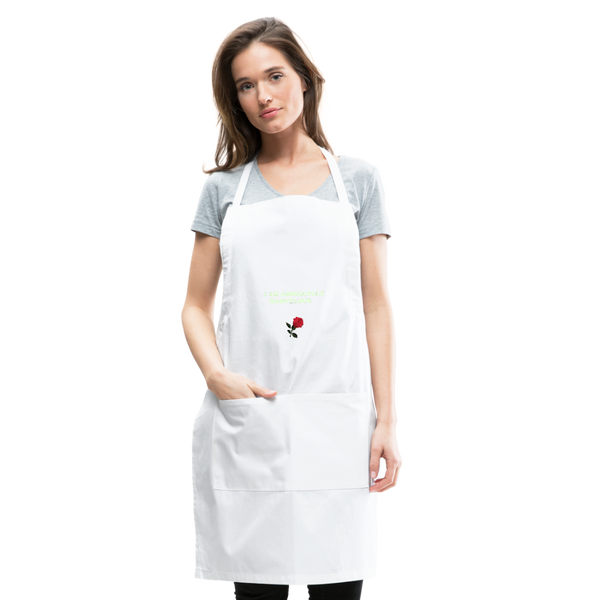 Adjustable Apron - white