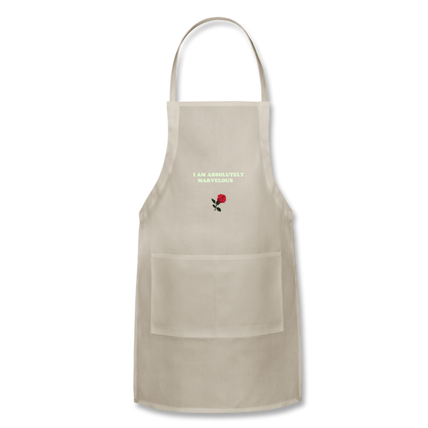 Adjustable Apron - natural