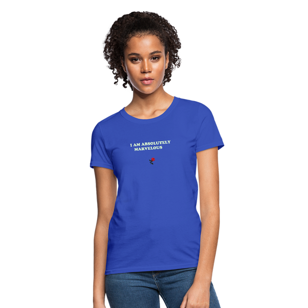 Women's T-Shirt - royal blue