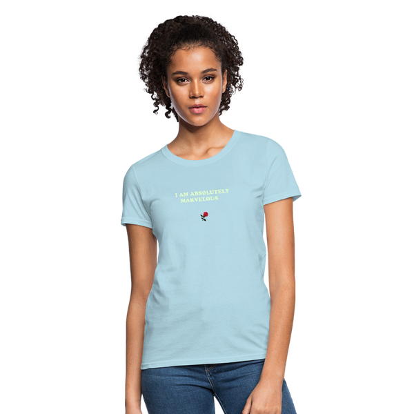 Women's T-Shirt - powder blue