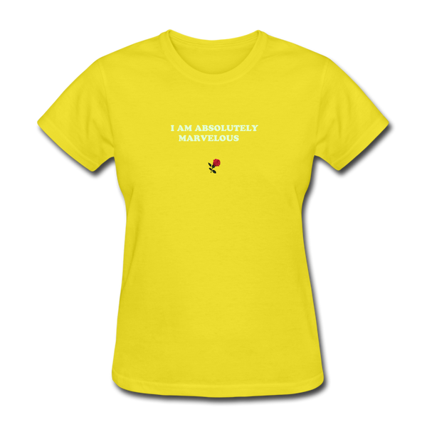 Women's T-Shirt - yellow