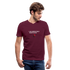 Men's V-Neck T-Shirt by Canvas - maroon