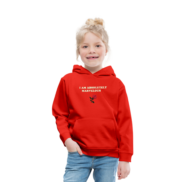 Kids‘ Premium Hoodie - red