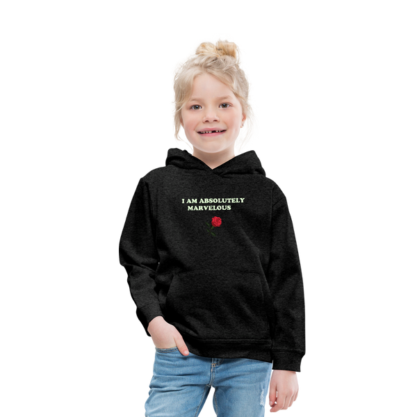 Kids‘ Premium Hoodie - charcoal gray