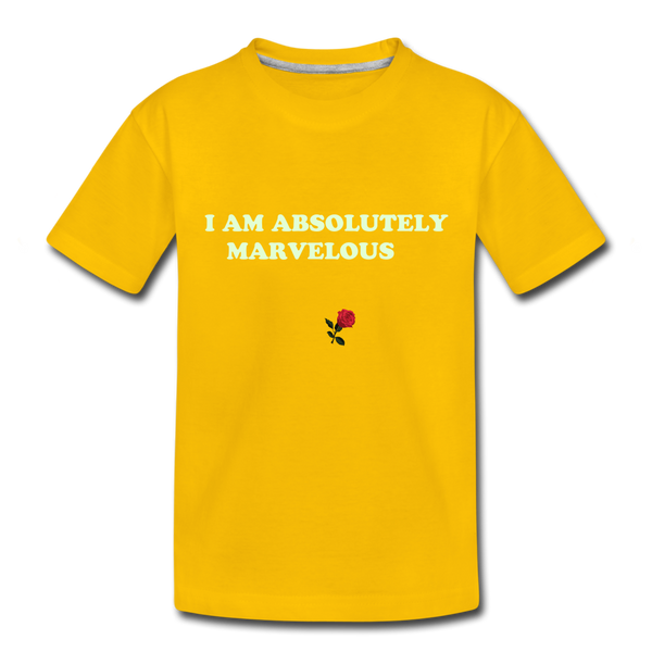 Toddler Premium T-Shirt - sun yellow