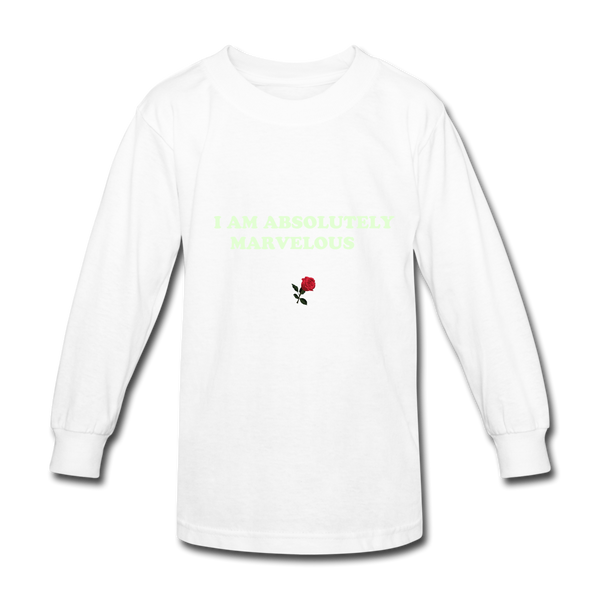 Kids' Long Sleeve T-Shirt - white