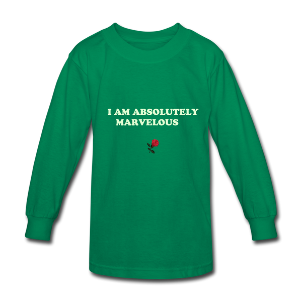 Kids' Long Sleeve T-Shirt - kelly green