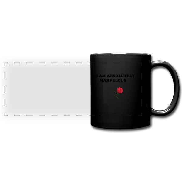 Full Color Panoramic Mug - black