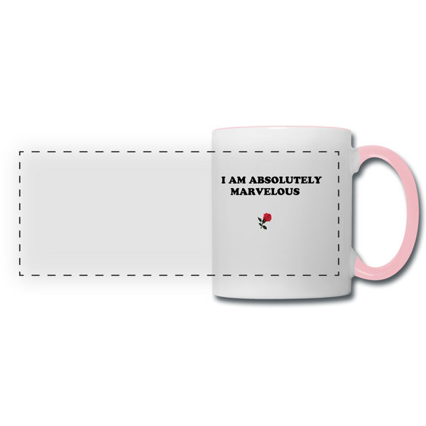 Panoramic Mug - white/pink