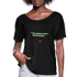 Women’s Flowy T-Shirt - black