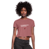 Women's Cropped T-Shirt - mauve