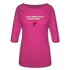 Women's 3/4 Sleeve Shirt - fuchsia