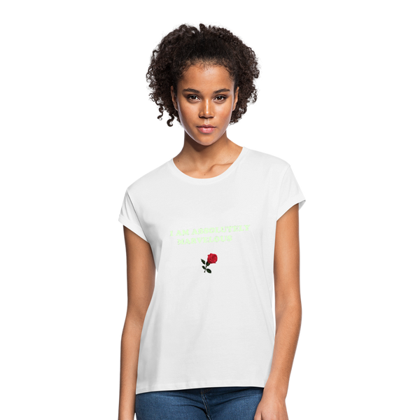 Women's Relaxed Fit T-Shirt - white