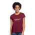 Women's Relaxed Fit T-Shirt - burgundy