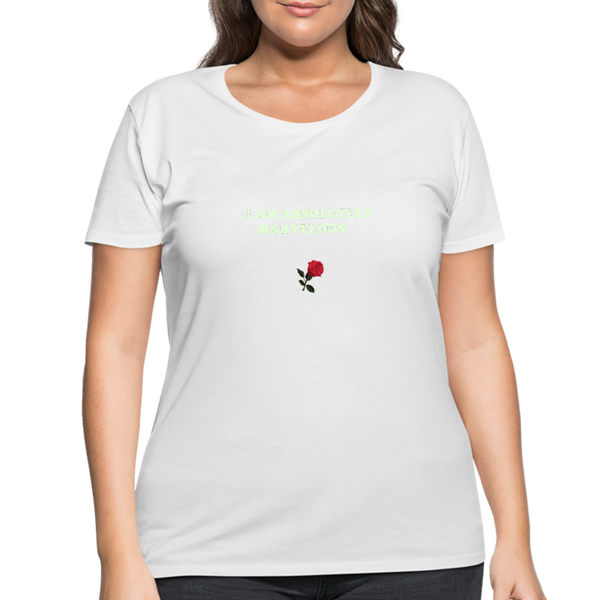 Women’s Curvy T-Shirt - white