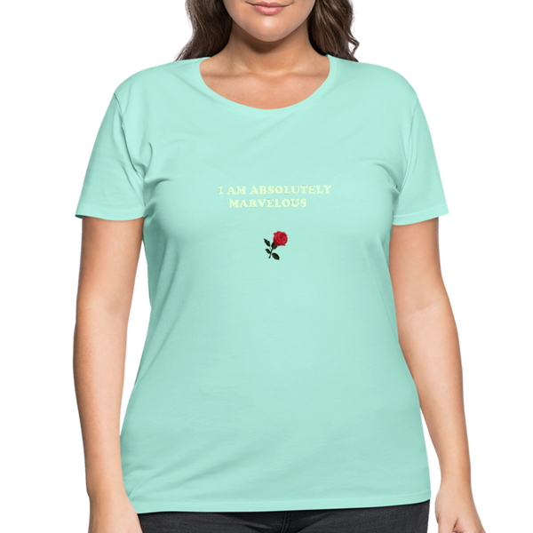 Women’s Curvy T-Shirt - mint