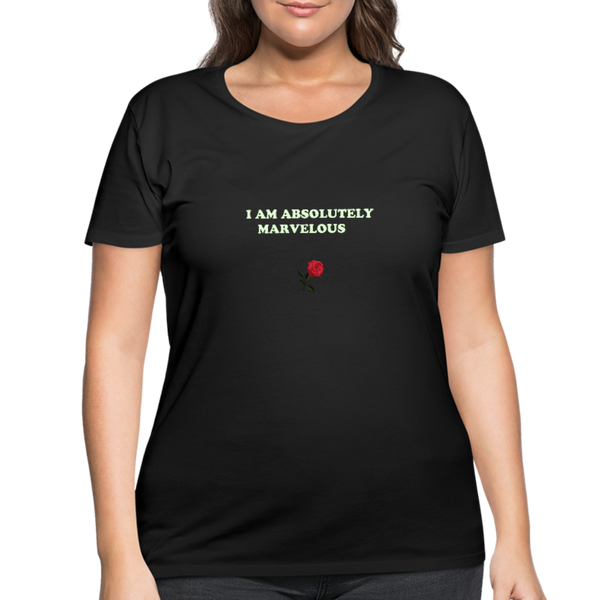 Women’s Curvy T-Shirt - black