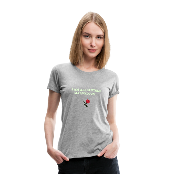 Women’s Premium T-Shirt - heather gray