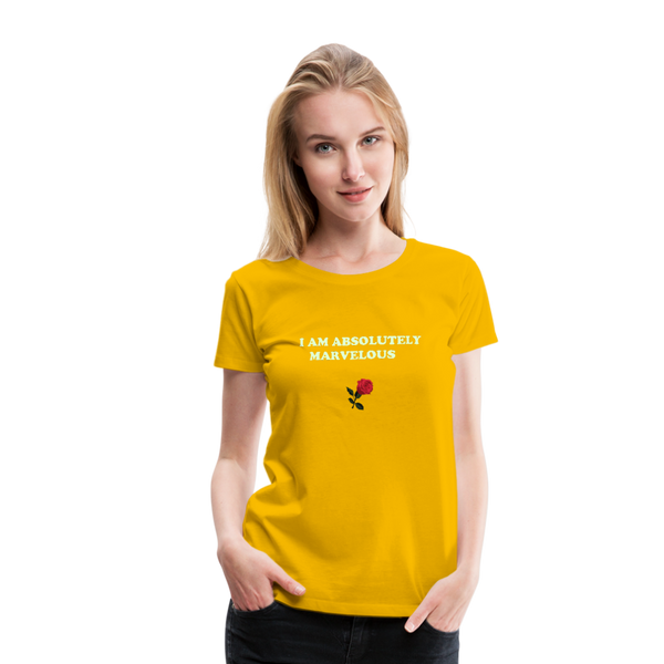 Women’s Premium T-Shirt - sun yellow