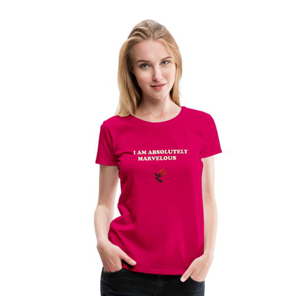 Women’s Premium T-Shirt - dark pink