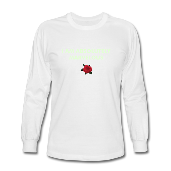 Men's Long Sleeve T-Shirt - white