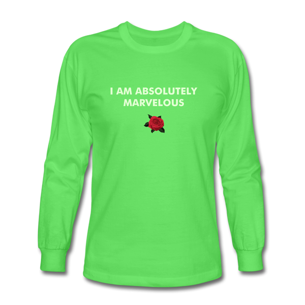 Men's Long Sleeve T-Shirt - kiwi