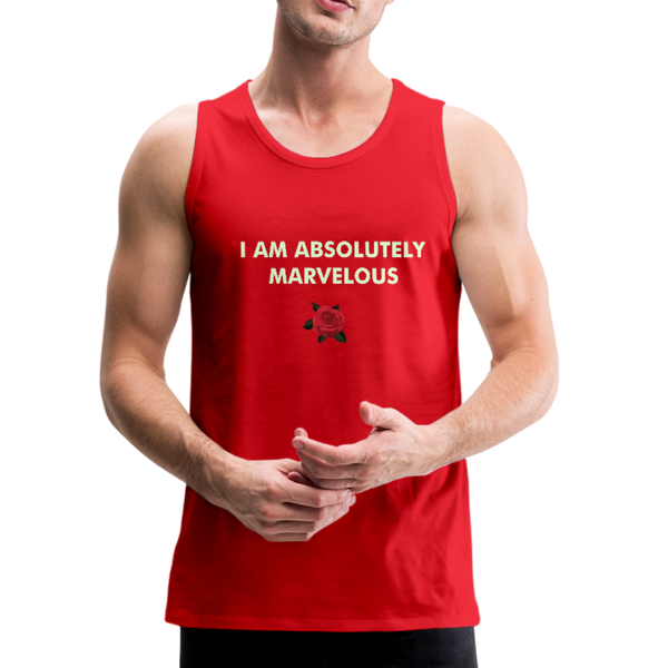 Men’s Premium Tank - red