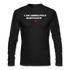 Men's Long Sleeve T-Shirt by Next Level - black