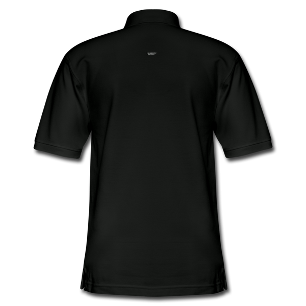 Men's Pique Polo Shirt - black