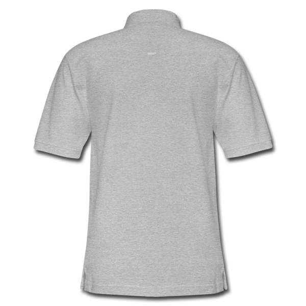 Men's Pique Polo Shirt - heather gray