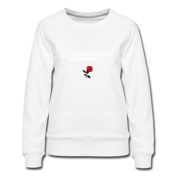 Women’s Premium Sweatshirt - white