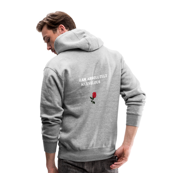 Men’s Heavyweight Premium Hoodie - heather grey